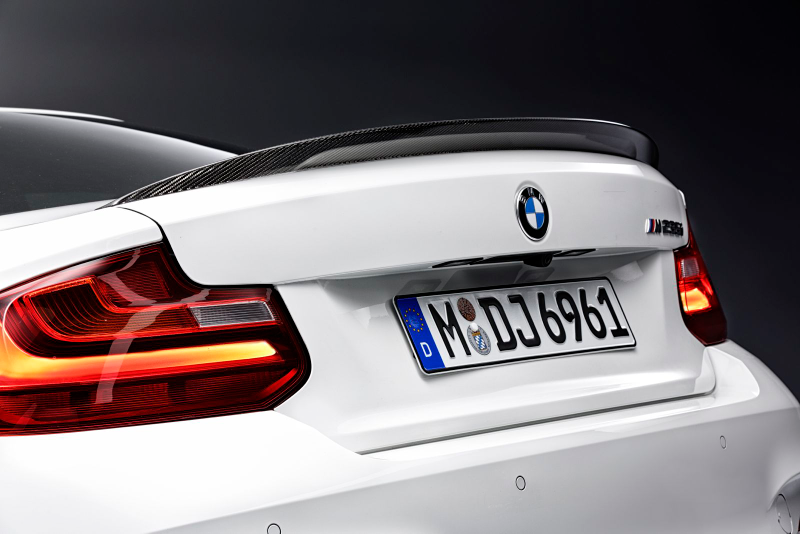 Illustration for article titled Supreme Sporty Flair In M Style: BMW M Performance Parts For The BMW 2 Series Coupé